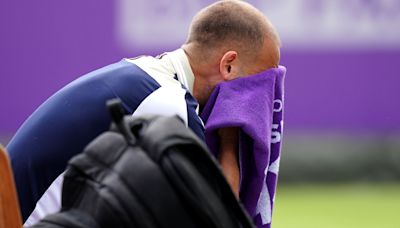 Dan Evans worried about missing Wimbledon and Olympics after knee injury