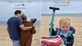 Heather and Tarek El Moussa Spend a Day at the Beach with Their 'Sweet Boy' Tristan