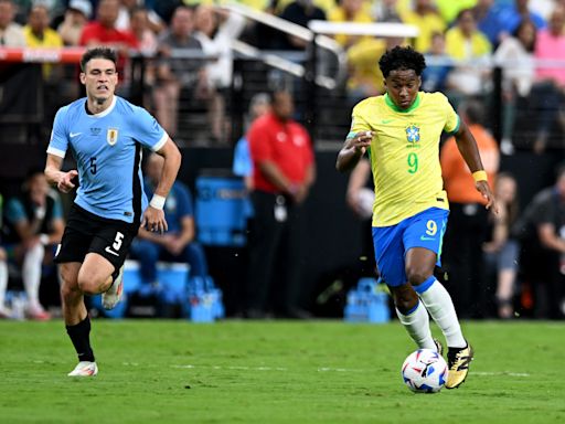 Copa America 2024 live updates: Uruguay-Brazil locked into close tie in first half