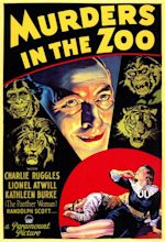 Cult Movie Reviews: Murders in the Zoo (1933)