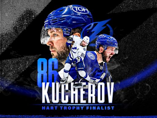 Nikita Kucherov named finalist for the 2023-24 Hart Memorial Trophy | Tampa Bay Lightning