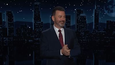 Jimmy Kimmel Jokes That Travis Kelce Is Taylor Swift’s ‘Broke Boyfriend’