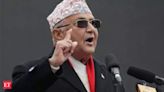 Nepal's Parliament to vote on confidence motion on PM Oli's government - The Economic Times