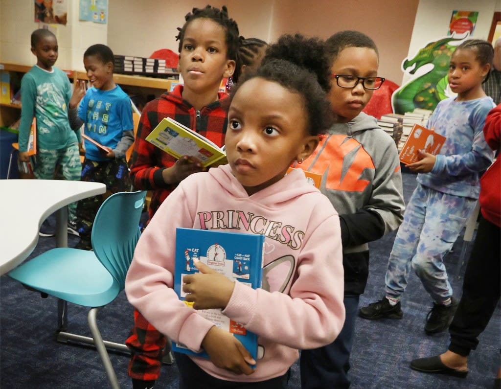 Free books boost literacy skills at Gary school
