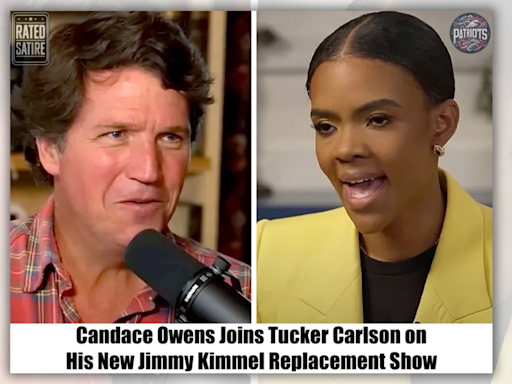 Candace Owens To Join Tucker Carlson on New Show Replacing 'Jimmy Kimmel Live!'?