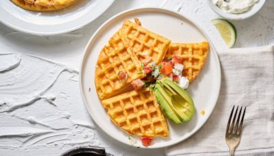 Keto Breakfast Waffles With Pico De Gallo Recipe