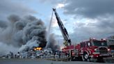 Massive fire breaks out at Fresno recycling center