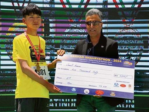 Marathon events held in Ladakh to honour Army