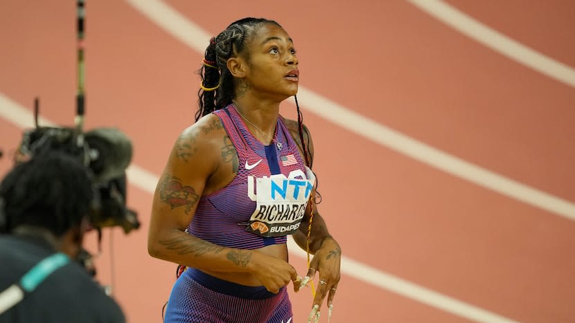 Australian Torrie Lewis edges Sha’Carri Richardson in Diamond League opener