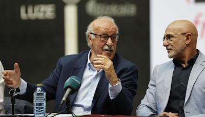 Del Bosque responde con sorna a Lehmann: "Igual te acaban despidiendo"