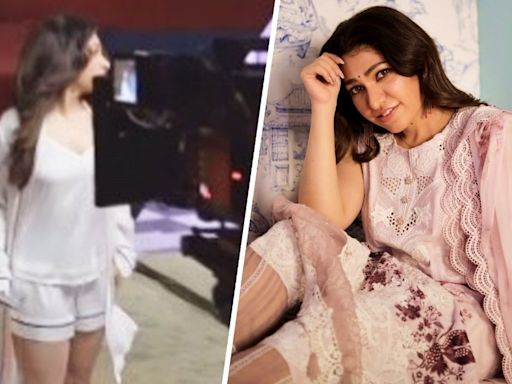 Viral Video: Tulsi Kumar Injured During Song Shoot As Makeshift Set Collapses, Falls On Her