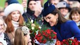 Kate Middleton Shares Flowers with a Young Royal on Christmas — and Princess Charlotte Follows Mom's Lead