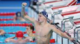 France's Marchand wins 400m medley gold in Olympic record time