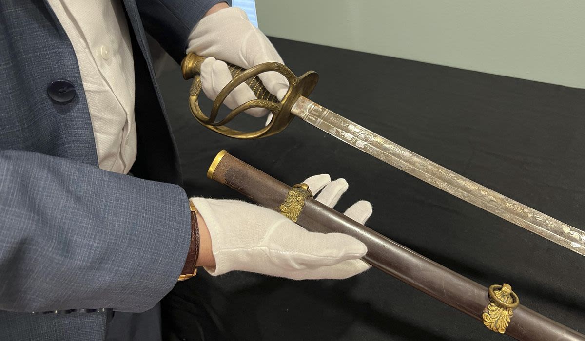 Civil War Gen. William Tecumseh Sherman’s sword to be sold at auction