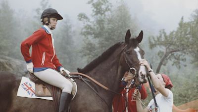 ‘Lights went out’: Princess Anne got back on horse after suffering concussion at ’76 Olympics