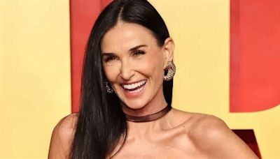 Demi Moore posó en microbikini animal print y sorprendió a sus fans: a los 61 años sigue marcando tendencia