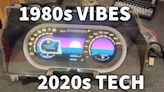 Nissan 300ZX Owner Turns Ford Digital Dash Into Wicked Retro Display