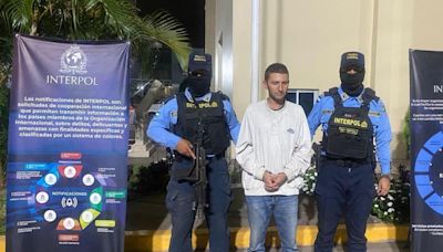 Capturan a colombiano buscado por la Interpol en la frontera entre Honduras y El Salvador
