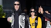 Kourtney Kardashian and Travis Barker pose with baby Rocky in rare pic