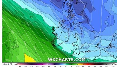 UK braces for first winter freeze with temperatures plunging to -2C