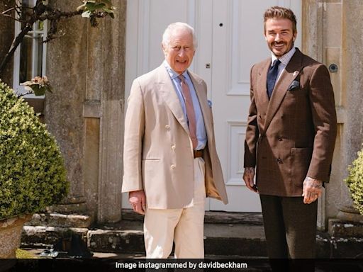 David Beckham Shares Beekeeping Tips With King Charles