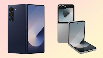 Samsung Galaxy Z Fold 6 and Z Flip 6 leaked images dazzle in multiple color options