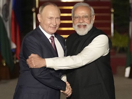 Indian prime minister arrives in Russia on his first visit since Moscow sent troops into Ukraine