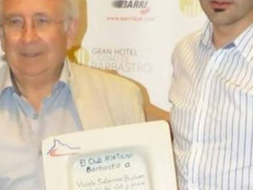 Fallece Vicente Salanova, primer presidente de los clubes de atletismo Peña Ferranca y Barbastro