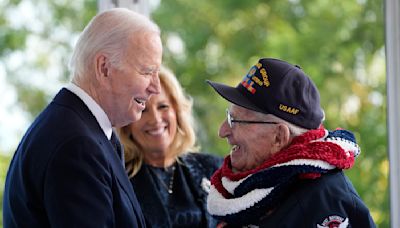 Biden calls for solidarity with Ukraine at D-Day anniversary ceremony near the beaches of Normandy