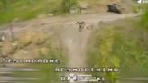 Ukrainian border guards destroy cannon, dugout near Vovchansk — video