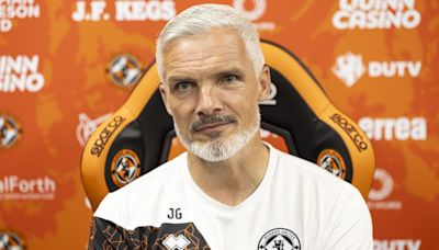 Jim Goodwin bats away derby 'pressure' talk as Dundee United boss makes Ross Docherty call and addresses transfer search