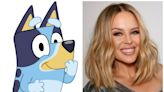Kylie and Dannii Minogue team up with cartoon character Bluey for new online series