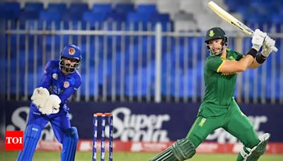 South Africa clinch consolation win against Afghanistan in third ODI | Cricket News - Times of India