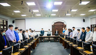 新竹市務會議為殉職2勇消默哀1分鐘 將加強社區大樓消防安檢