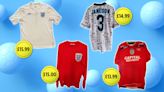 Cheapest place to buy England replica and vintage shirts before Euro 2024 final