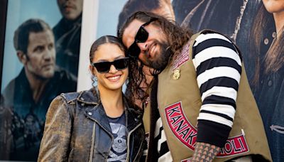 Jason Momoa is a proud dad as he poses with Lisa Bonet lookalike daughter Lola, 16