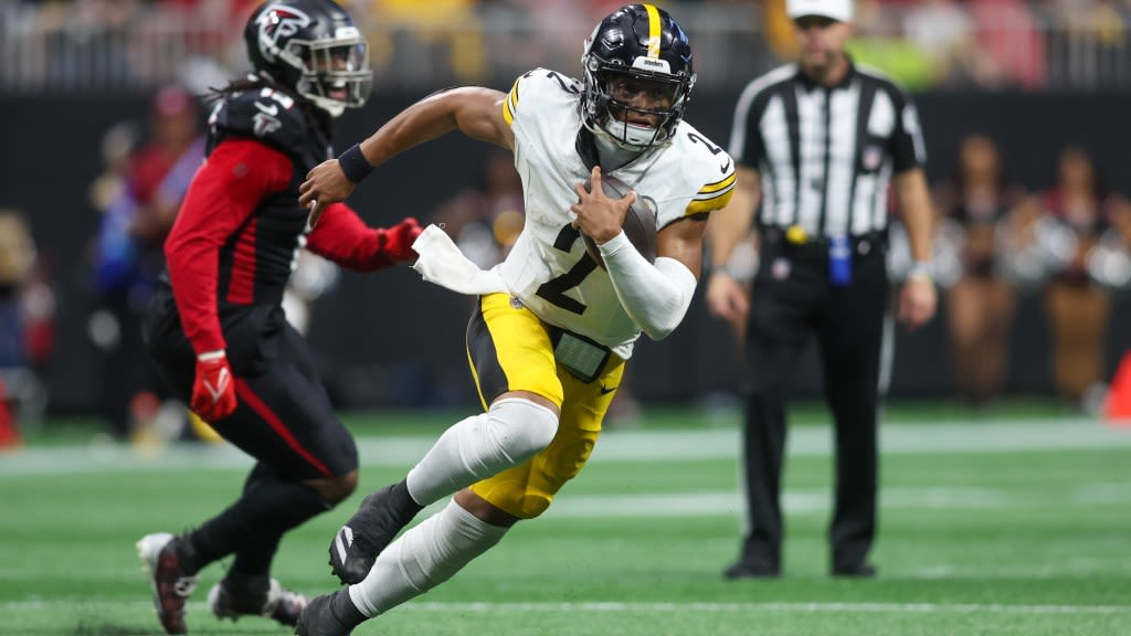 Justin Fields did nothing to ' Mason Rudolph' the Steelers starting QB job