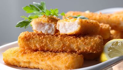 Jamie Oliver's easy homemade fish fingers and minty smashed peas recipe