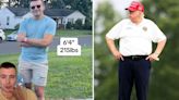 Trump says he's 6'3" and weighs 215 pounds. The men of TikTok are proving him wrong.