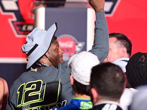 Ravens’ Lamar Jackson Spotted With NASCAR Champ Ryan Blaney in Charlotte