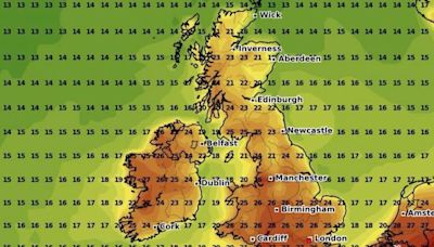 Weather charts show when summer might arrive in England after grim Met Office forecast