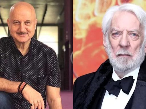 Anupam Kher mourns demise of Canadian star Donald Sutherland