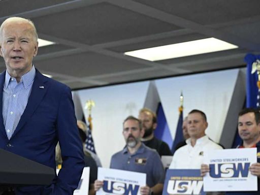 Biden promises to keep US Steel a 'totally American company' amid review of Japanese takeover plan