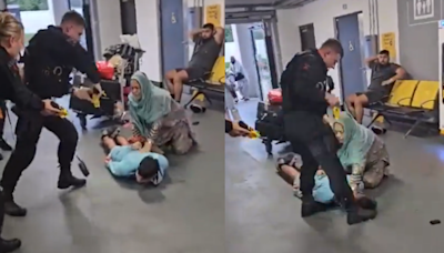 VIDEO: UK Cops Kick, Stomp On Two Suspects At Manchester Airport During Arrest