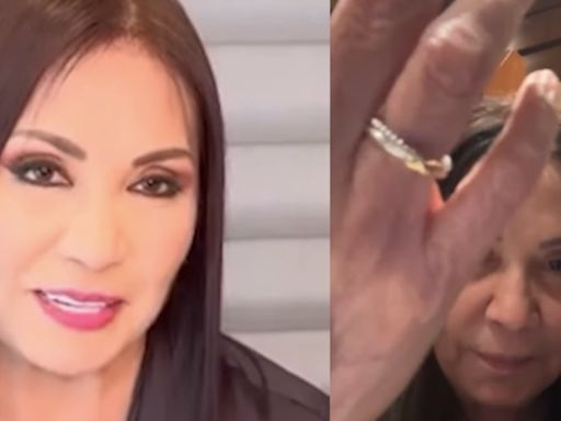 ¿Ana Gabriel casada? Lo revela y hasta muestra el anillo