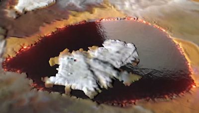 NASA reveals 'glass-smooth lake of cooling lava' on surface of Jupiter's moon Io