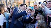 The scene outside the swearing-in ceremony at Rideau Hall