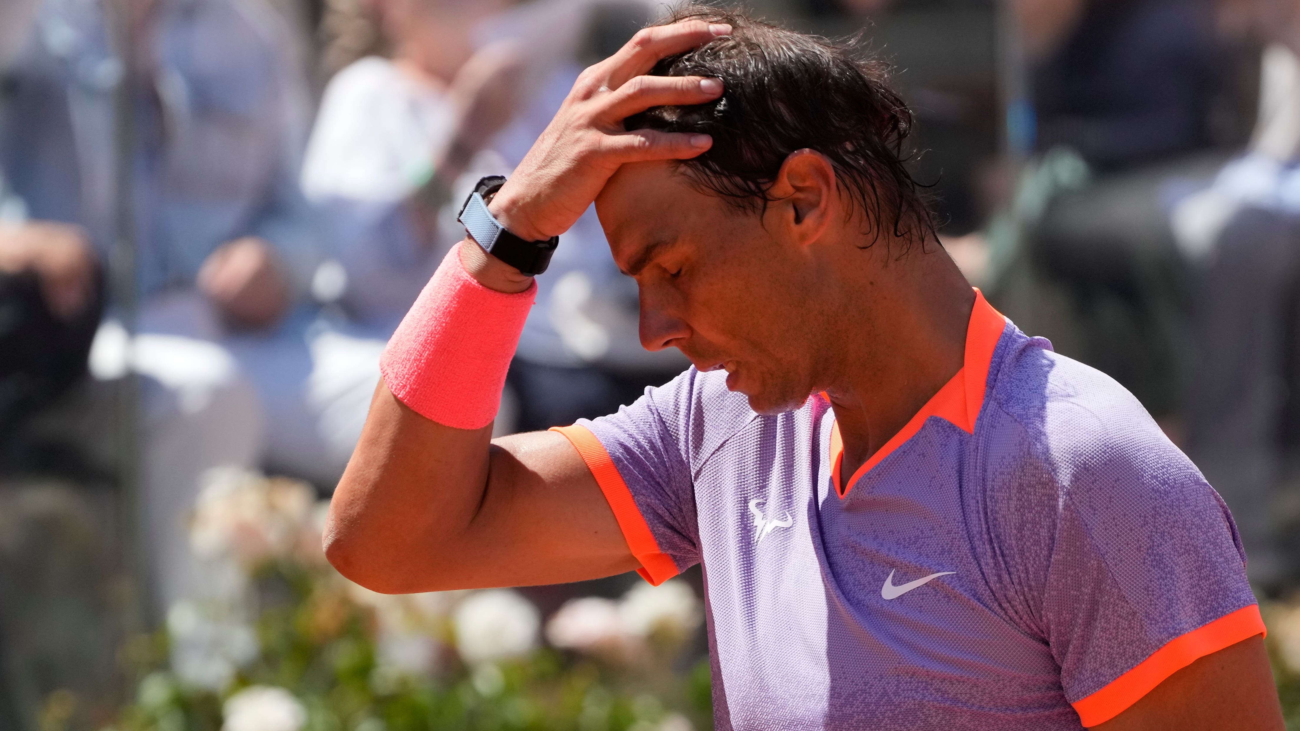 Rafael Nadal loses to Hubert Hurkacz in Rome