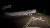 Dramatic video: Truck driver narrowly escapes after train crashes into tractor-trailer