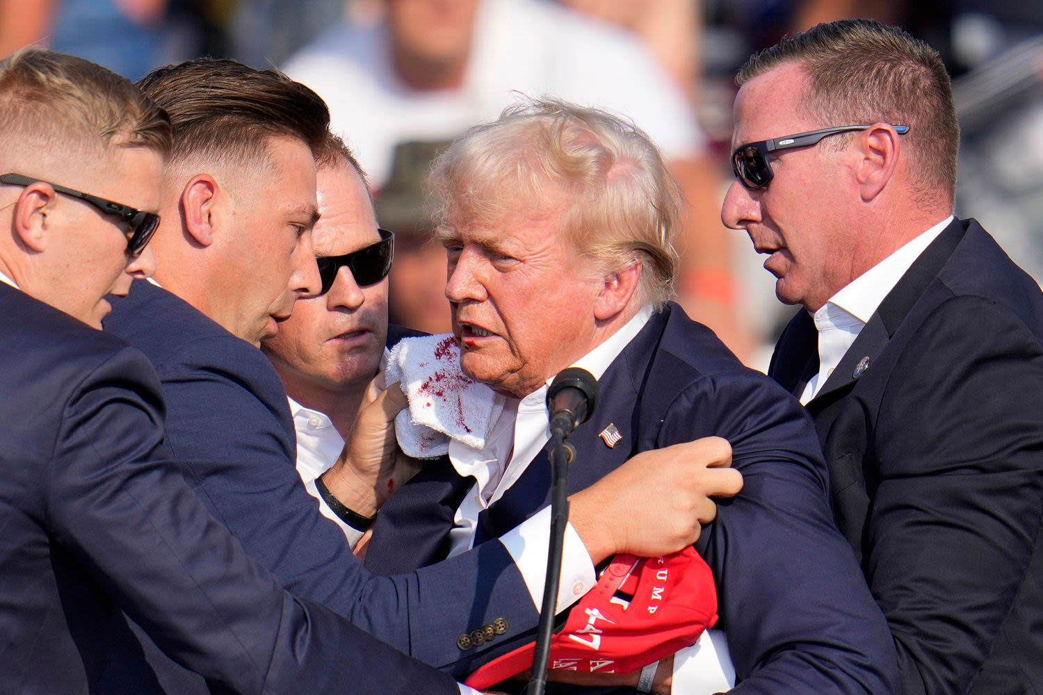 Witness at Trump rally describes seeing the person who died being shot in head